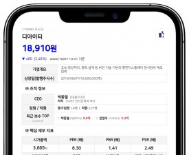 디아이티, 2억1610만원 규모 자기주식 처분 결정