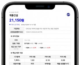 계룡건설산업, 2억7178만원 규모 자기주식 소각 결정