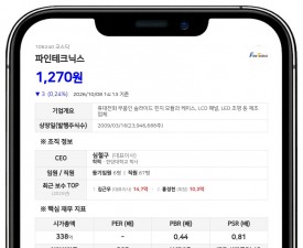 파인테크닉스, 최대주주 성진홀딩스로 변경·지분율 18.27%