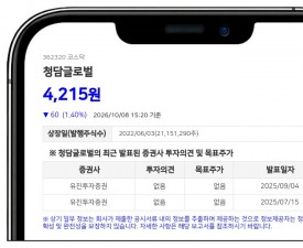 청담글로벌, 주주가치 제고 위해 20억원 규모 자사주 취득 결정