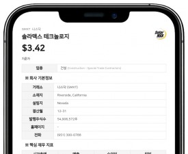 솔라맥스 테크놀로지, 2분기 순손실 466만 달러…적자 확대