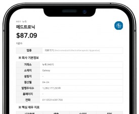 메드트로닉, 미니메드 주식 교환 최종 비율 '4.5939' 확정