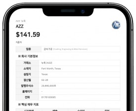 AZZ, 2027 회계연도 2분기 주당 0.24달러 현금 배당 선언