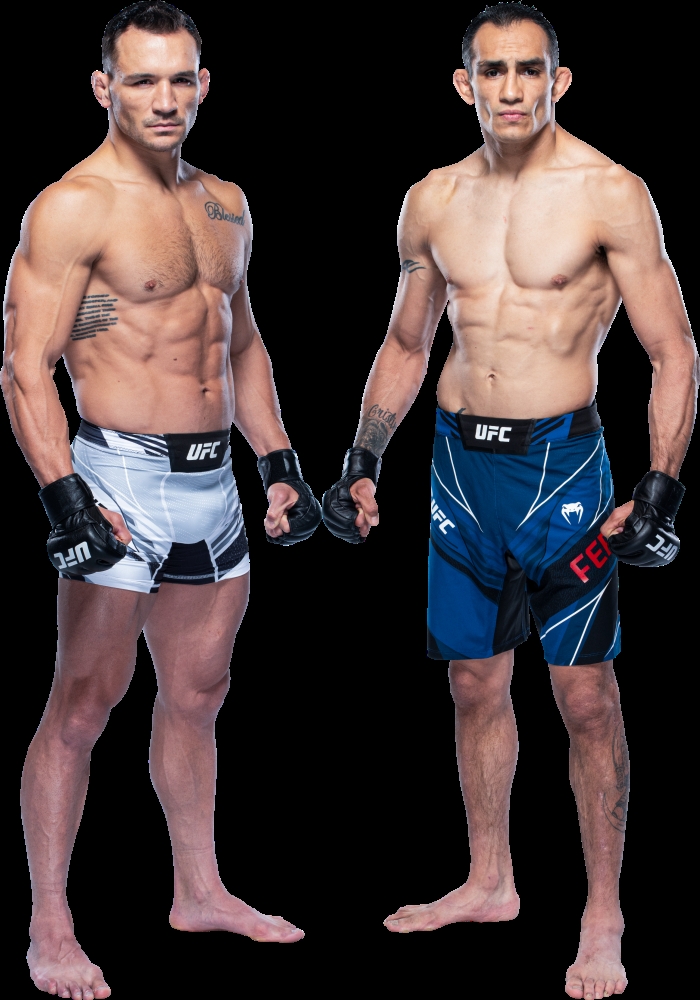 챈들러(왼쪽)와 퍼거슨(사진=UFC)