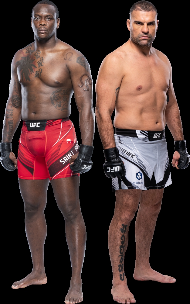 불혹의 두 전사 생프뤼(왼쪽)와 루아(사진=UFC)