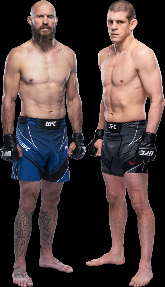 마지막 경기가 될지도 모를 세로니(왼쪽)와 로존(사진=UFC)