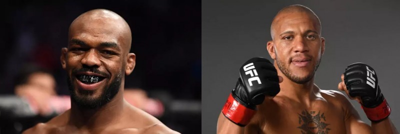 3월 3일 UFC 285에서 맞붙는 존스(왼쪽)와 가네(사진=UFC)