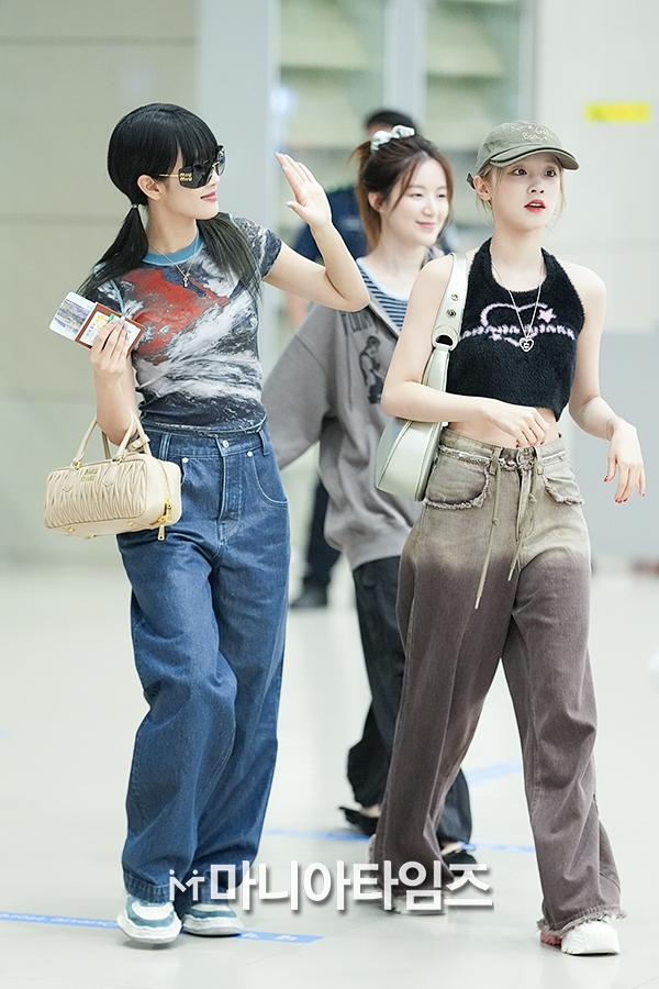 여자아이들, 인천국제공항 입국 