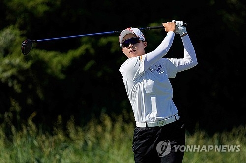 김효주의 LPGA 투어 어센던트 대회 2라운드 경기 모습 [Getty Images via AFP]