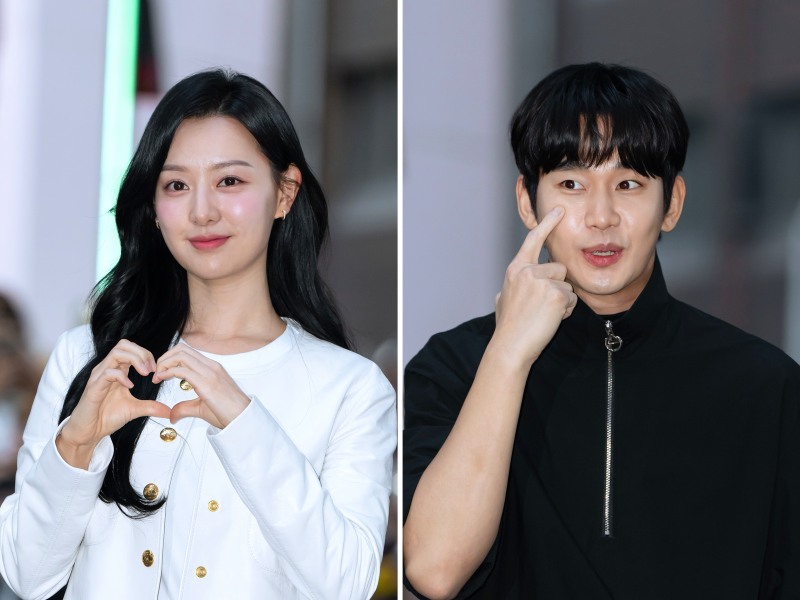 [포토뉴스] 눈물의여왕 '김지원·김수현', 여왕과 왕자의 포토타임