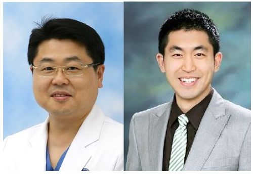 정보영(왼쪽), 김인수 교수. 