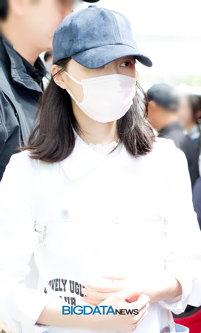 SKE48 마츠이 쥬리나, 김포국제공항 입국