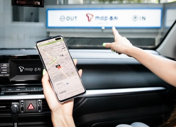 6일부터 시본청 부설주차장에서 T map 주차 앱으로 사전‧자동 결제가 가능하다. [사진=인천시]