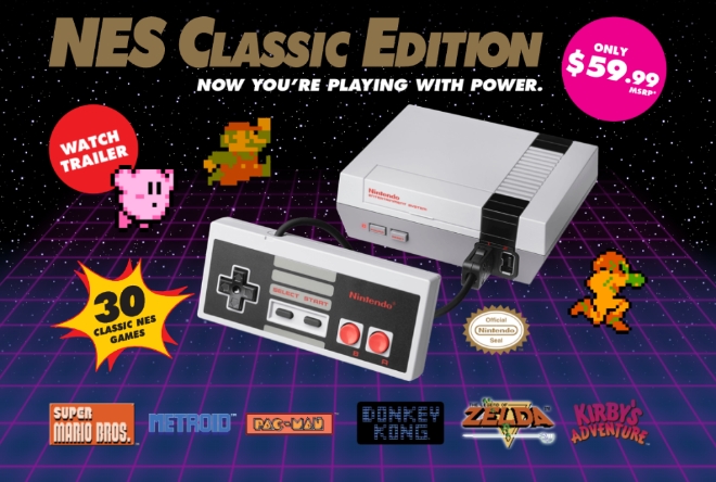 [이슈] NES 클래식, PS4 제치고 6월 최고 판매량 기록
