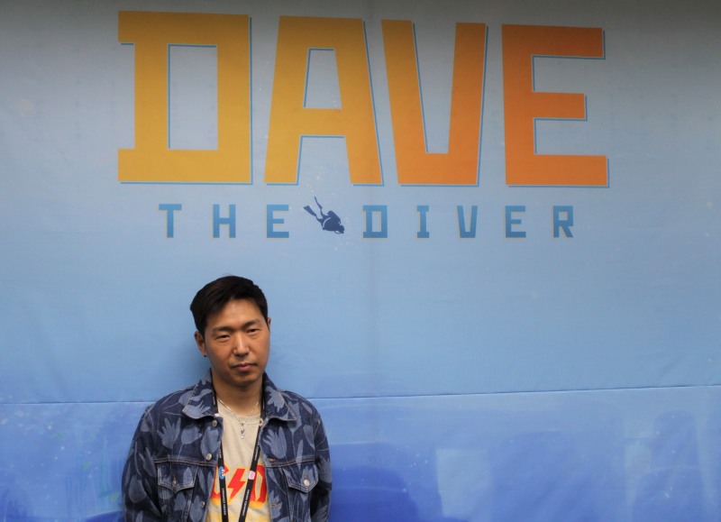 넥슨의 새로운 서브 브랜드 민트로켓의 첫 게임 '데이브 더 다이버'의 황재호 디렉터.