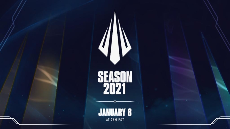 리그 오브 레전드 2021 시즌은 한국시간 1월 9일 자정에 시작되며 해당 사진은 태평양 표준시 기준(사진=리그 오브 레전드 공식 SNS 발췌).