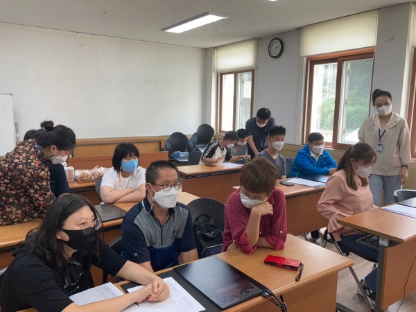 한국공학기술연구원, 전라남도장애인종합복지관에서 키오스크 교육 진행