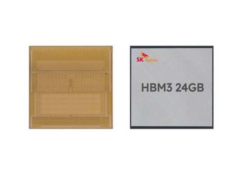 SK하이닉스 HBM3 24GB(SK하이닉스제공)