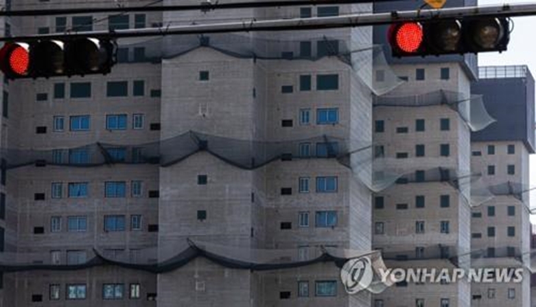서울의 한 아파트 재건축 현장