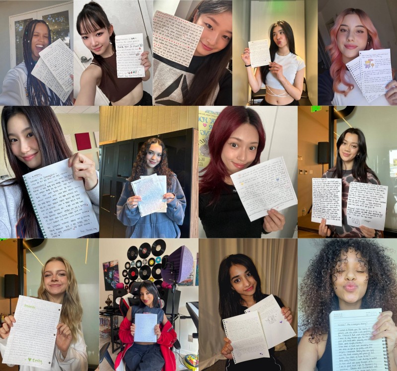‘더 데뷔: 드림아카데미’ 13명 참가자, 위버스 커뮤니티에 친필 편지…각자 모국어로 팬들에 감사 인사