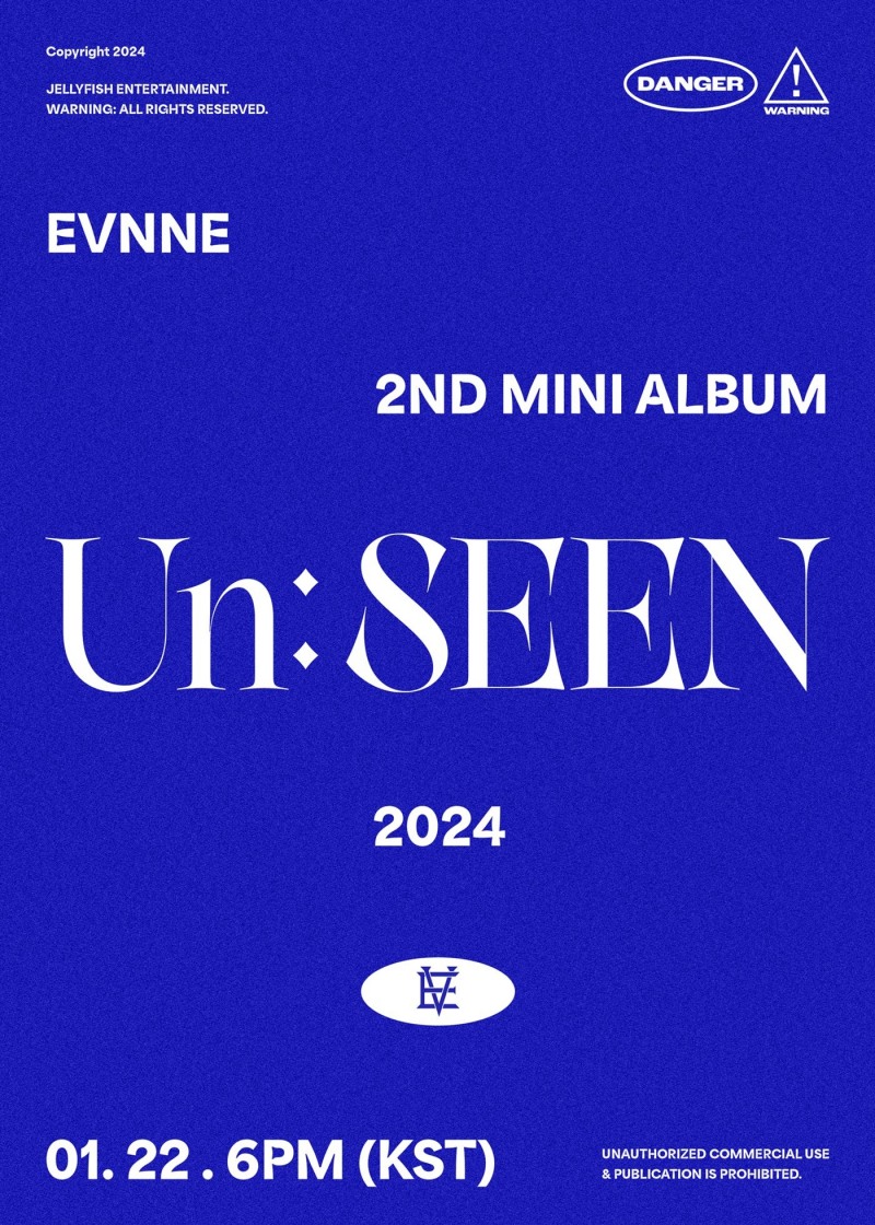 이븐(EVNNE), 내달 22일 컴백…두 번째 미니 앨범명은 ‘Un: SEEN’