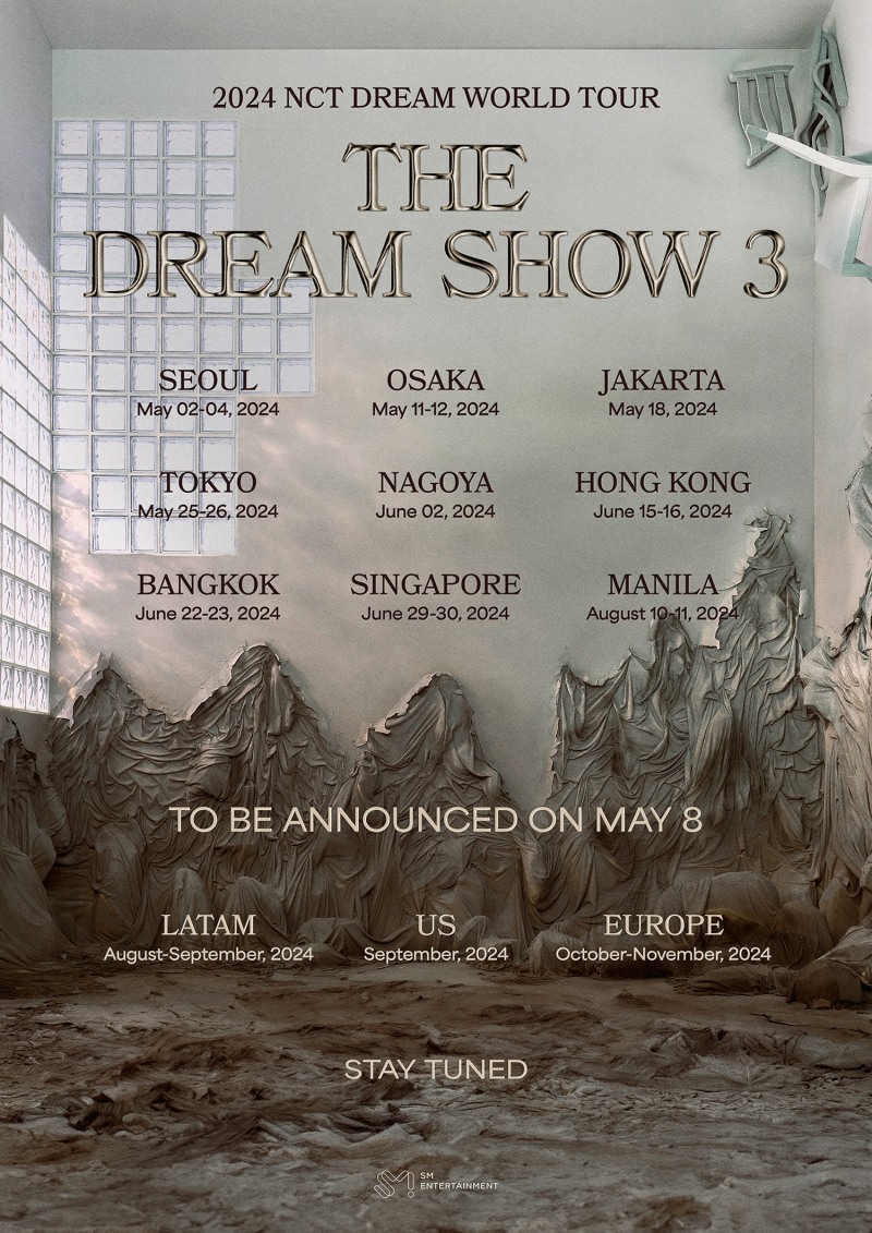 NCT DREAM, 세 번째 월드 투어 개최…5월 서울 콘서트로 포문