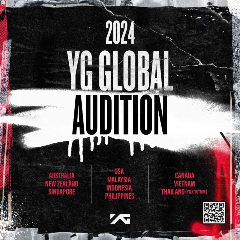 “K팝 숨은 보석 찾는다” YG, 2024 대규모 글로벌 오디션 개최