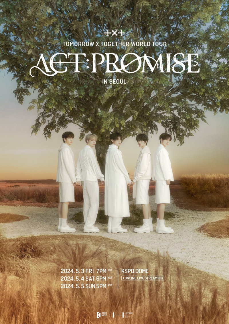 투모로우바이투게더, 세 번째 월드투어 ‘ACT : PROMISE’ 개최…5월 서울서 시작