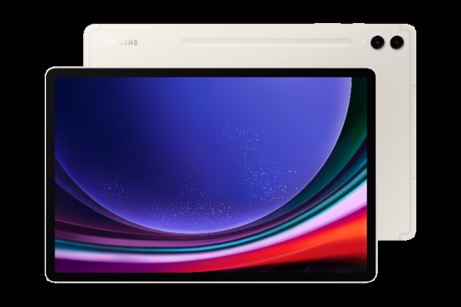 삼성전자는 태블릿 ‘갤럭시 탭 S9’ 시리즈 사전 판매를 27일부터 다음달 3일까지 진행한다고 밝혔다. 공식 출시는 다음달 11일이다. 사진은 ‘갤럭시 탭 S9+’ 베이지 색상 의 모습. (사진 = 삼성전자 제공)