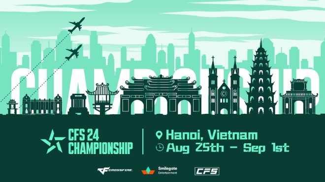 스마일게이트 엔터테인먼트는 베트남의 디지털 콘텐츠 기업 ‘VTC 온라인’과 함께 ‘CFS 썸머 챔피언십 2024’을 개최한다고 28일 밝혔다. (사진 = 스마일게이트 제공)