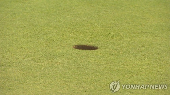 골프 홀. <br /> [연합뉴스TV 제공]<br />