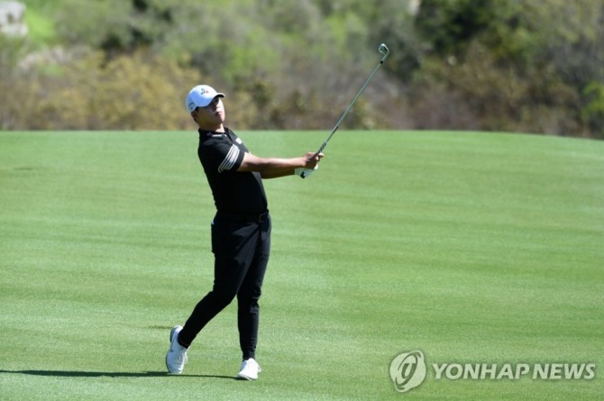 김시우의 경기 모습 <br /> [게티이미지/AFP=연합뉴스]<br />