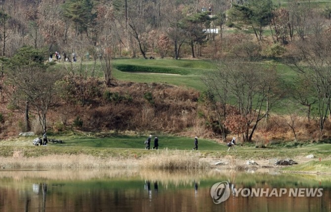 국내 골프장 풍경. [연합뉴스 자료 사진]