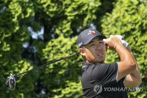 안병훈의 드라이버 티샷. [AP=연합뉴스]