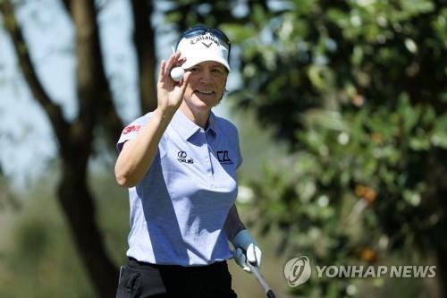 108년만에 파인밸리 골프 클럽 첫 여성 회원이 된 소렌스탐 [AFP/게티이미지=연합뉴스 자료사진]