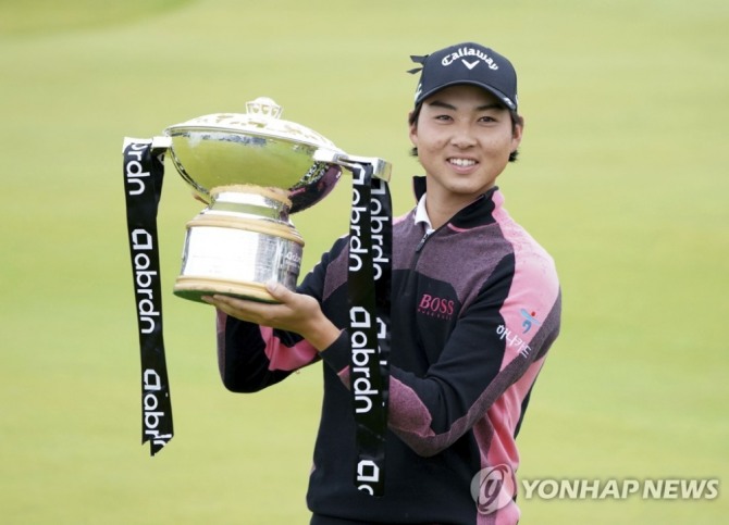 유럽피안 투어 스코티시 오픈 우승을 한 이민우 [AP=연합뉴스]