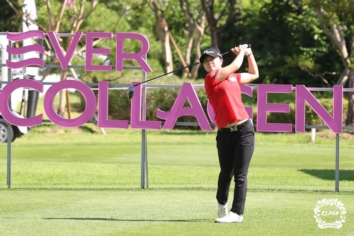 이승연의 호쾌한 드라이버 샷 [KLPGA 제공]