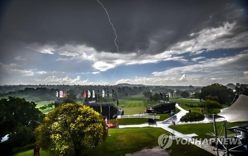 조버그 오픈이 열리는 남아공 랜드파크 골프클럽.<br /> [EPA=연합뉴스]