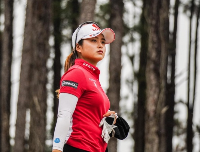 6라운드에 나선 최혜진<br /> [LPGA/Ben Harpring 제공]