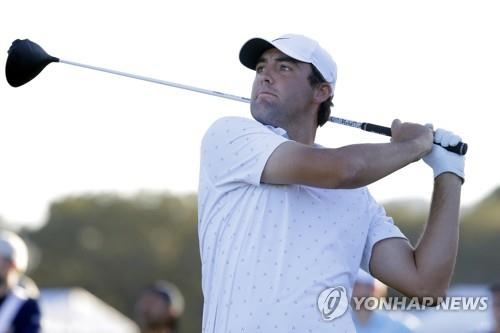 PGA투어 2019-2020 시즌 신인왕 스코티 셰플러.<br /> [AP=연합뉴스]