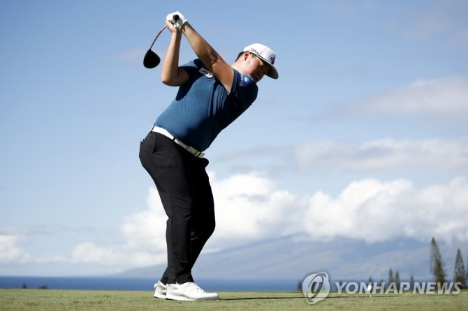 PGA 투어 센트리 토너먼트 오브 챔피언스에 참가한 임성재<br /> [카팔루아 AFP/게티이미지=연합뉴스]<br /> <br />