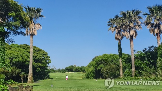 제주도의 한 골프장<br /> [독자 제공]