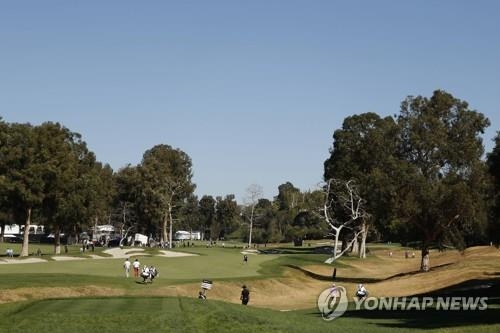 PGA 투어 대회 모습.<br />[AFP/게티이미지=연합뉴스]