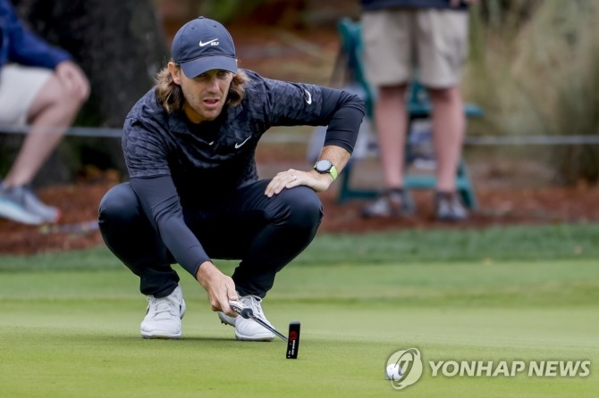 플리트우드의 1라운드 경기 모습<br />[게티이미지/AFP=연합뉴스]