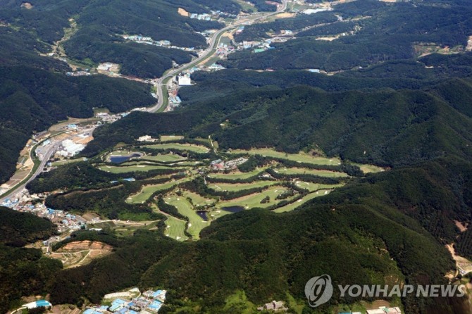 경기도 골프장 전경 [연합뉴스]