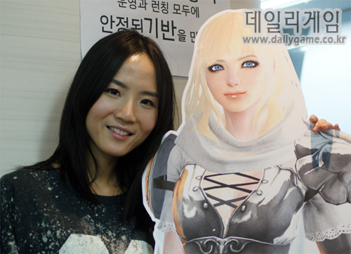마영전 '섹시' 캐릭터 이비, 현실에서 만났다