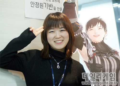 마영전 '섹시' 캐릭터 이비, 현실에서 만났다