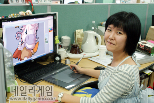 게임을 만드는 젊은 인재들 - 앤앤지랩 황원경 원화가