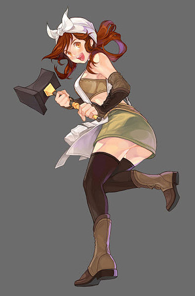 라임오딧세이, 생활직업 일러스트 및 스크린샷