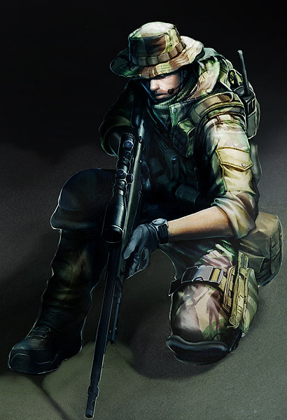 스페셜포스2, 캐릭터 원화